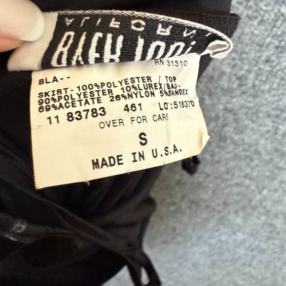 Womens Y2K Maxi Dress Small Black Velvet Maxi Dress Whimsigoth Grunge Goth Prom - Picture 10 of 10